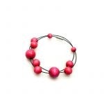 Dřevěný náramek bangle 44