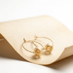 Dárkový set Basic Gold 4 Skleněné náušnice Circles Gold